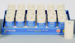 Battery Operated LED Flicker Candle