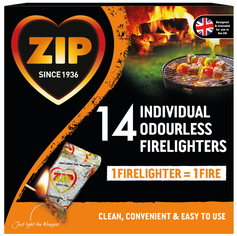 Fast & Clean Wrapped Firelighters