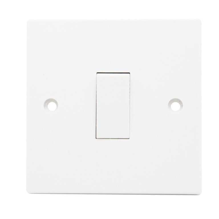 Square 1 Gang 2 Way Light Switch