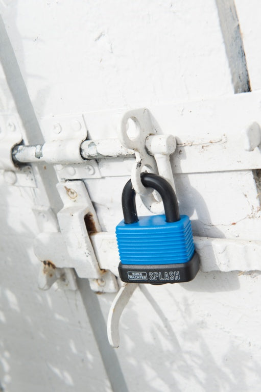 Aluminium Weatherproof Padlock with Thermoplastic Cover