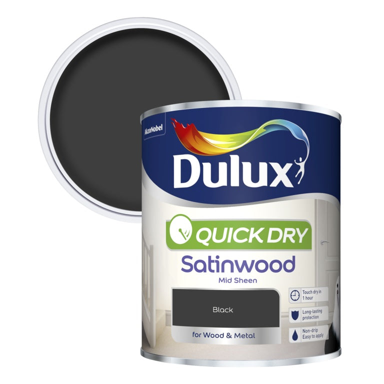 Quick Dry Satinwood 750ml