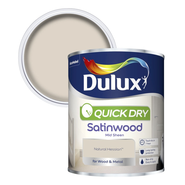 Quick Dry Satinwood 750ml