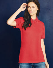 Ladies Klassic Superwash Polo Black