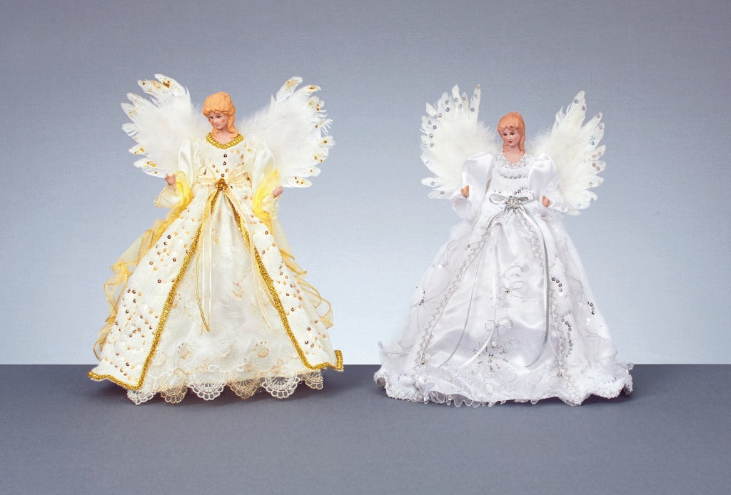 2 Assorted Silver-Gold Angel