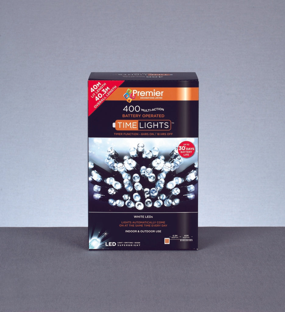400 LED Multi Action Battery Operated TIMELIGHTS™