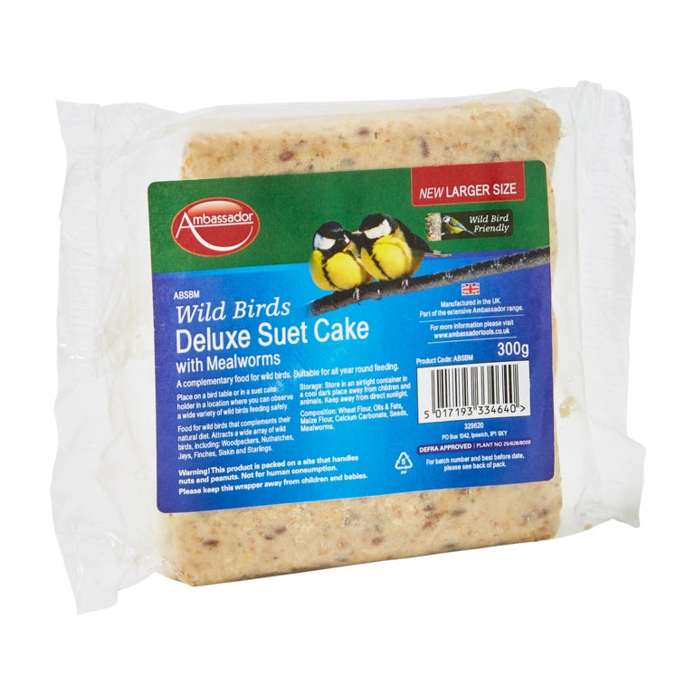 Deluxe Suet Cake with Mealworms