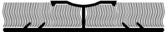 Aluminium Carpet To Carpet Strip