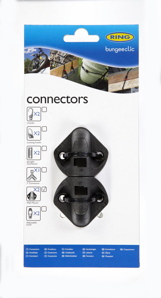 Bungee Clic Wall Mounts