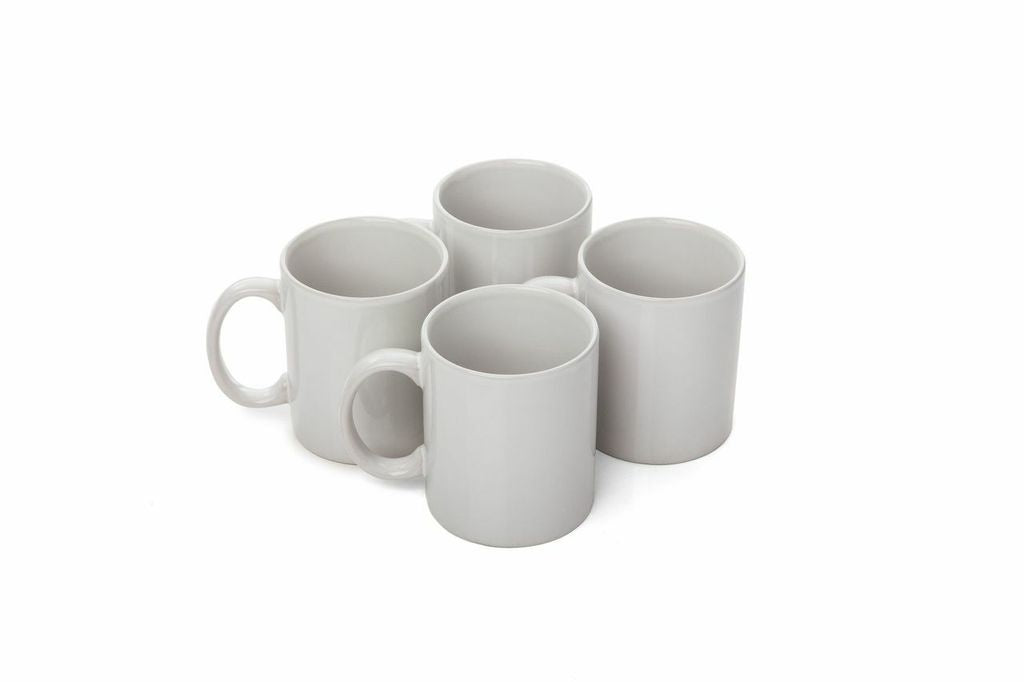 White Mug Set