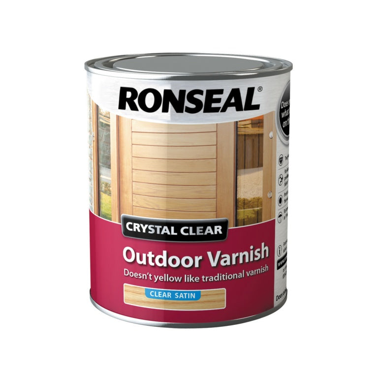 Crystal Clear Outdoor Varnish 250ml