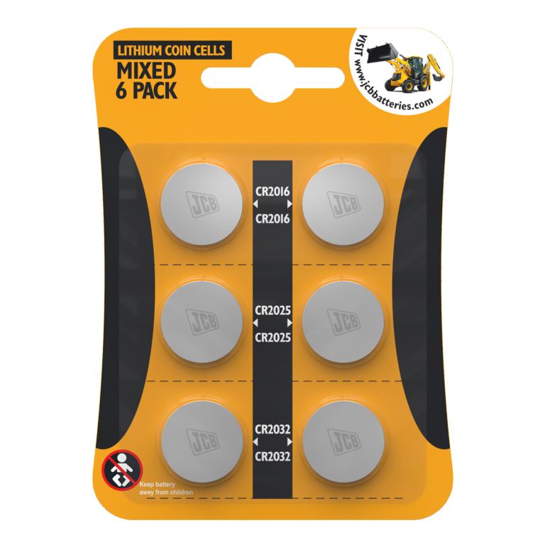 Lithium 6 Pack Coin Cell