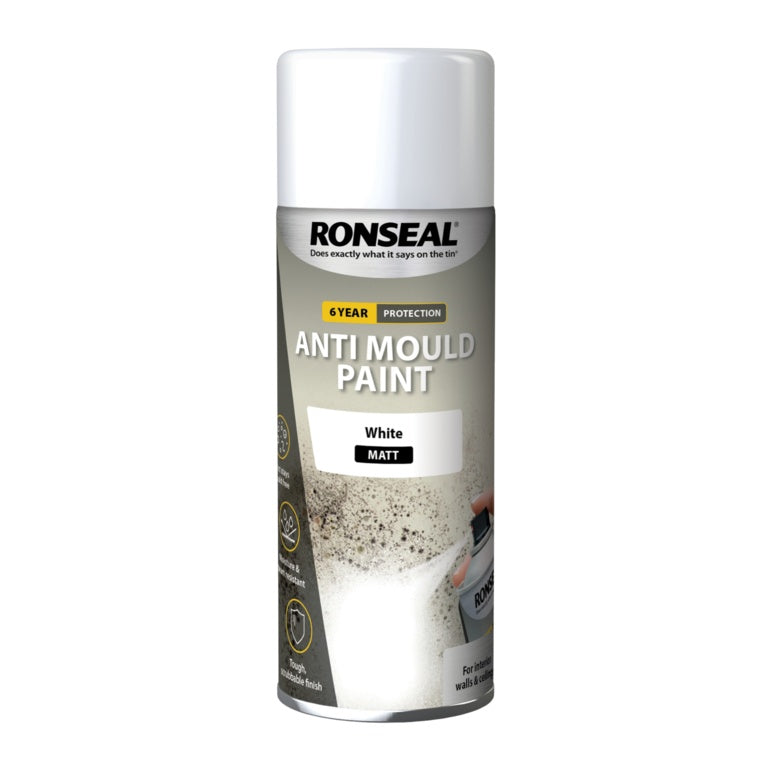 6 Year Quick Dry Anti Mould White