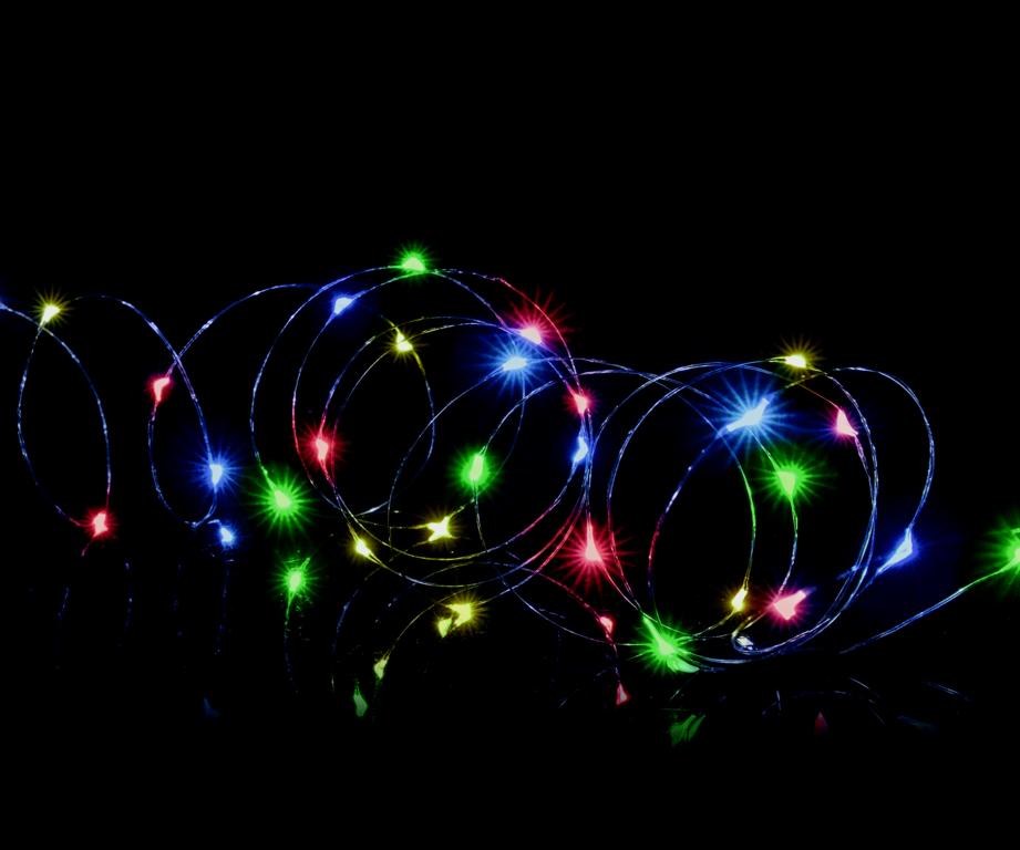 100 LED Multi Action Battery Operated Microbrights