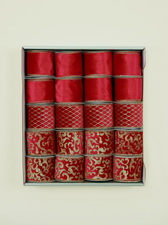 Burgundy & Velvet Ribbon