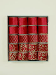 Burgundy & Velvet Ribbon