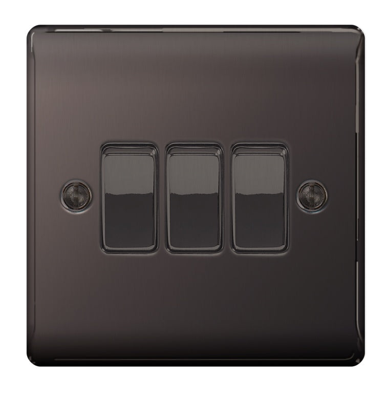 Nexus Metal Black Nickel 10ax Plate