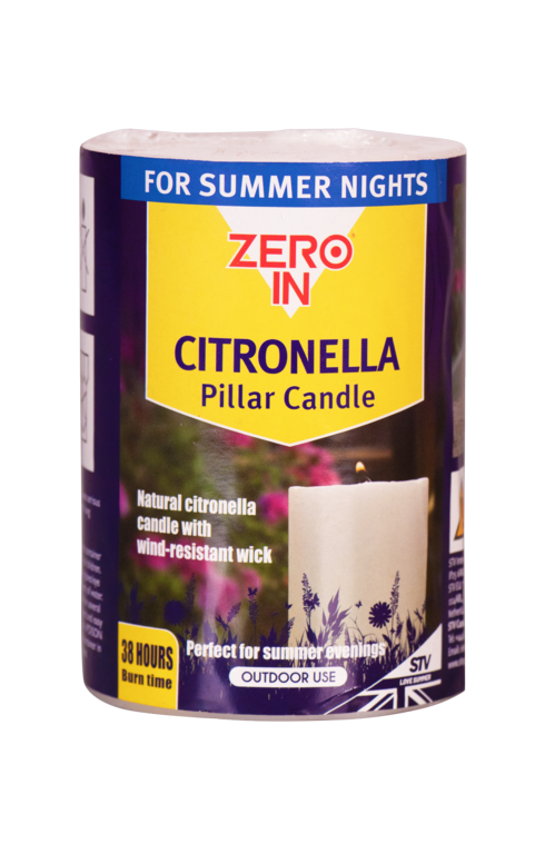 Citronella Pillar Candle