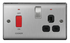 45a Cooker Connection Unit Switched