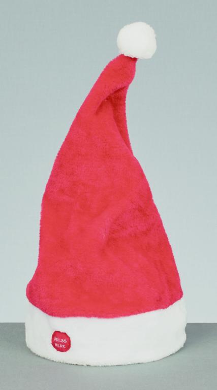 35cm Musical Santa Hat