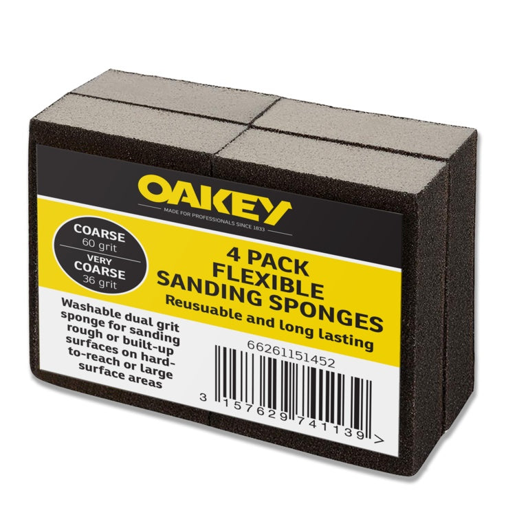 Black Flexible Sanding Sponges
