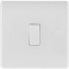 2 Way White Round Edge Switch