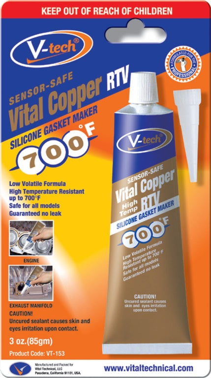 Vital Copper Rtv Gasket Makers