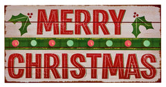 Battery Operated Merry Xmas LED Sign
