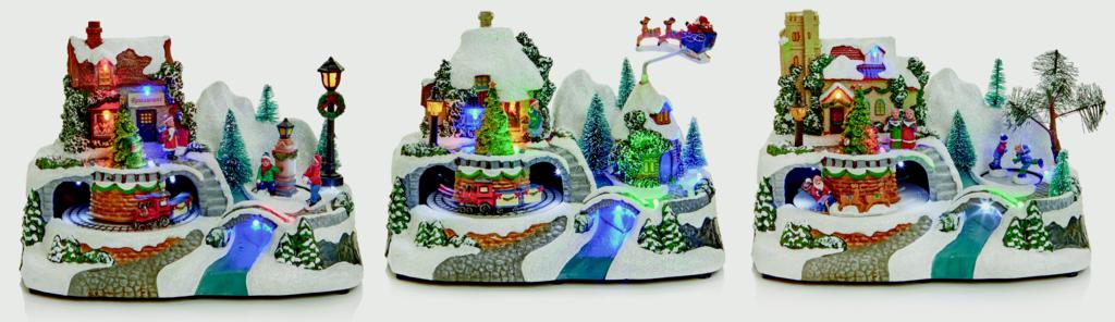 Christmas Village Scenes