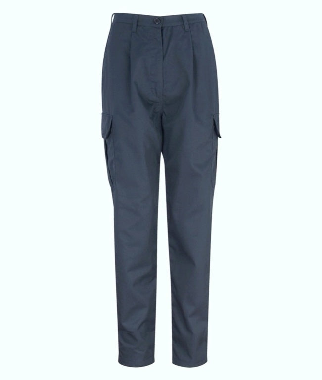 Ladies Combat Trouser Navy Long