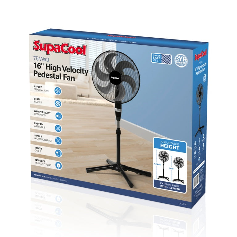 High Velocity Pedestal Fan