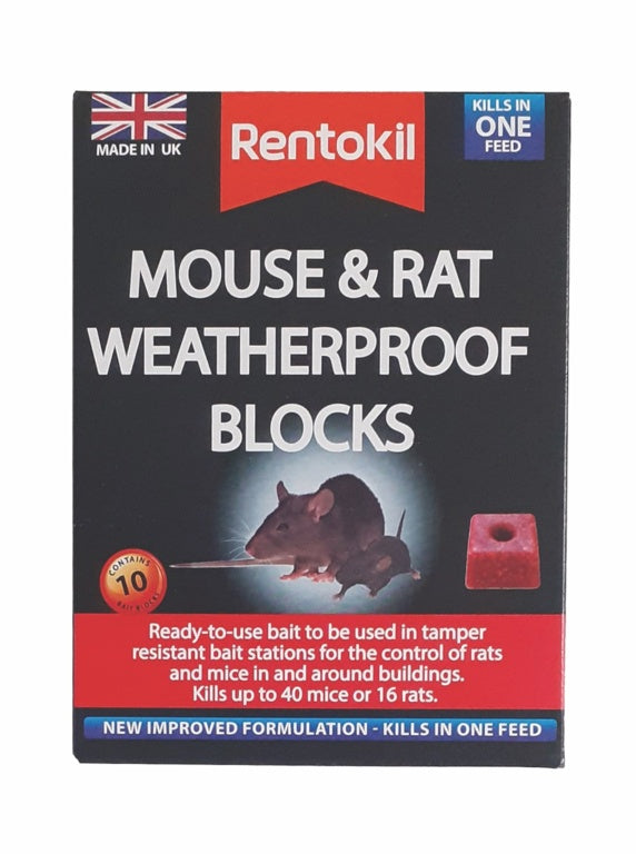 Mouse & Rat Weatherproof Blocks