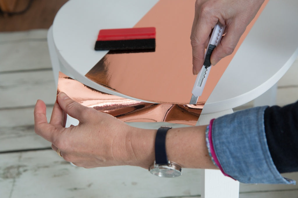 Self Adhesive Film - Glossy Rose Gold