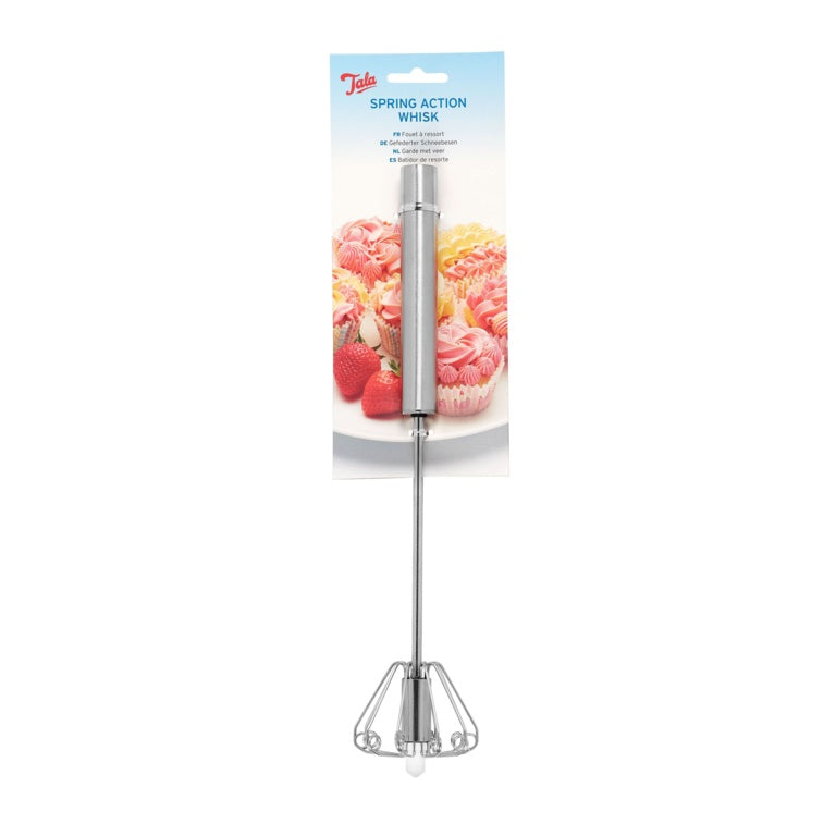 Stainless Steel Spring Action Whisk