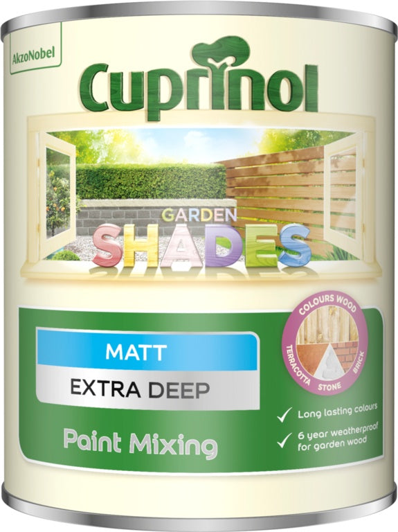 Garden Shades Extra Deep Matt Paint Mixing