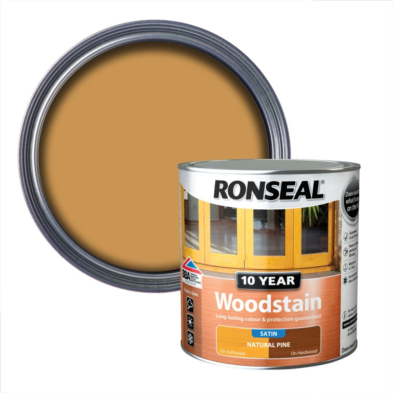 10 Year Woodstain Satin 2.5L