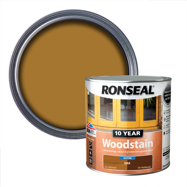 10 Year Woodstain Satin 2.5L
