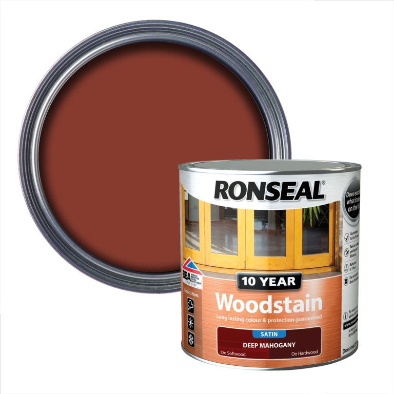 10 Year Woodstain Satin 2.5L