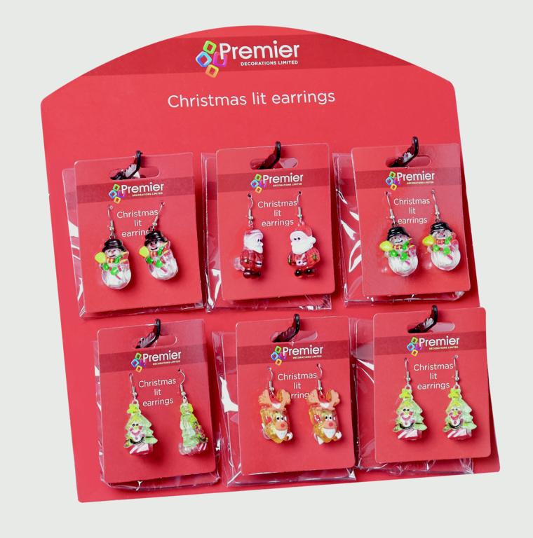 Christmas Lit Earrings