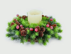 Berries Cones Wreath