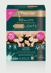 50 LED Multi Action Battery Operated TIMELIGHTS™
