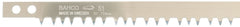 Peg Tooth Bow Saw Blade