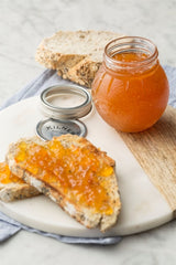 Orange Fruit Preserve Jar