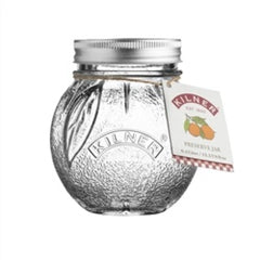 Orange Fruit Preserve Jar