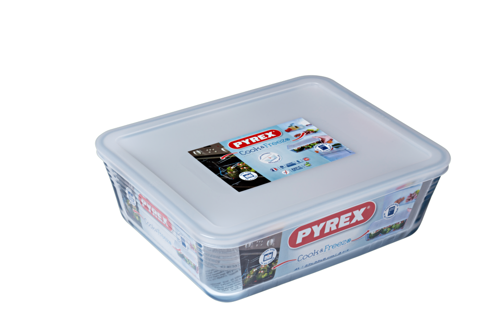 Rectangular Dish With Lid