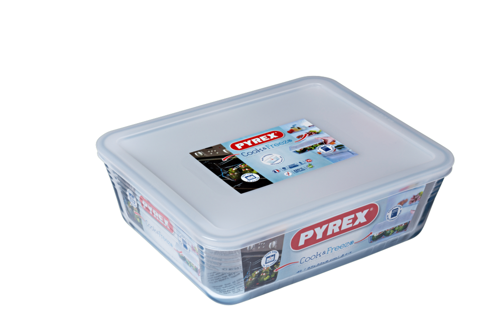 Rectangular Dish With Lid