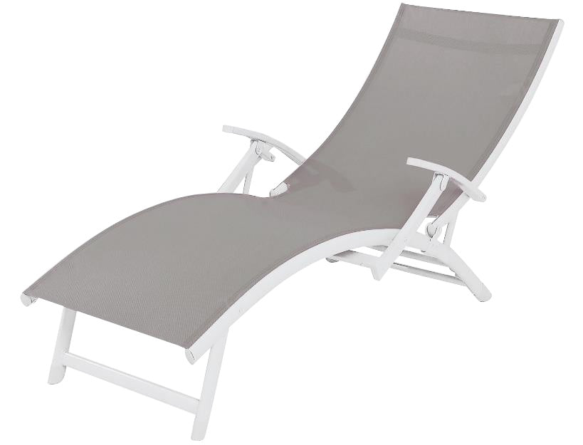 4 Position Textilene Sun Lounger