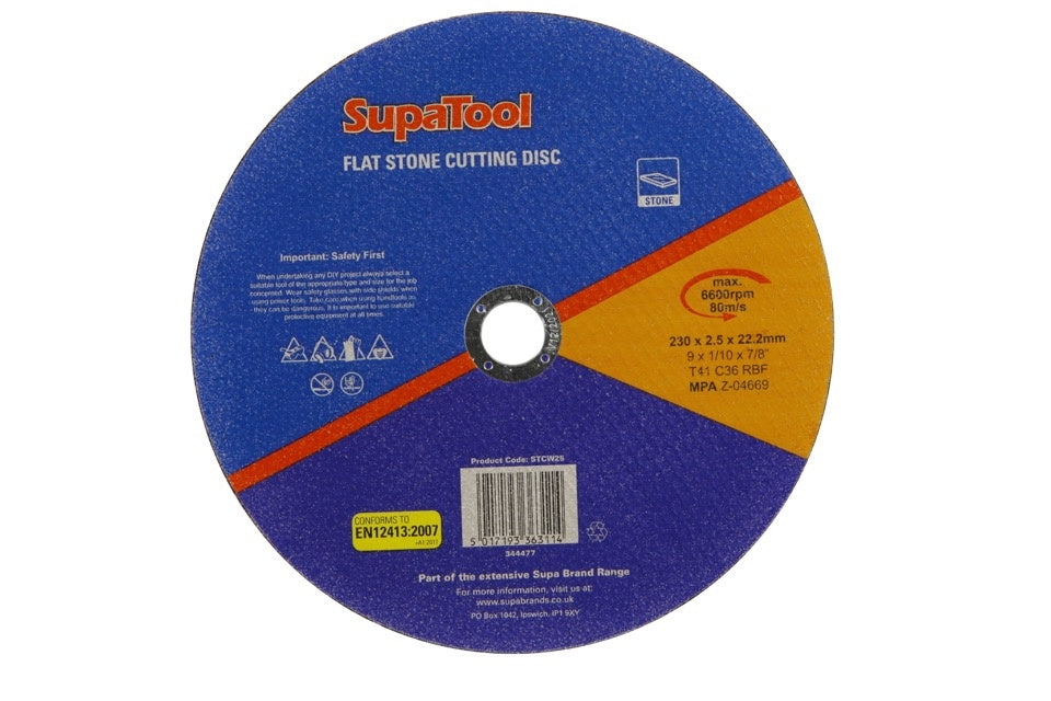 Flat Stone Cutting Disc