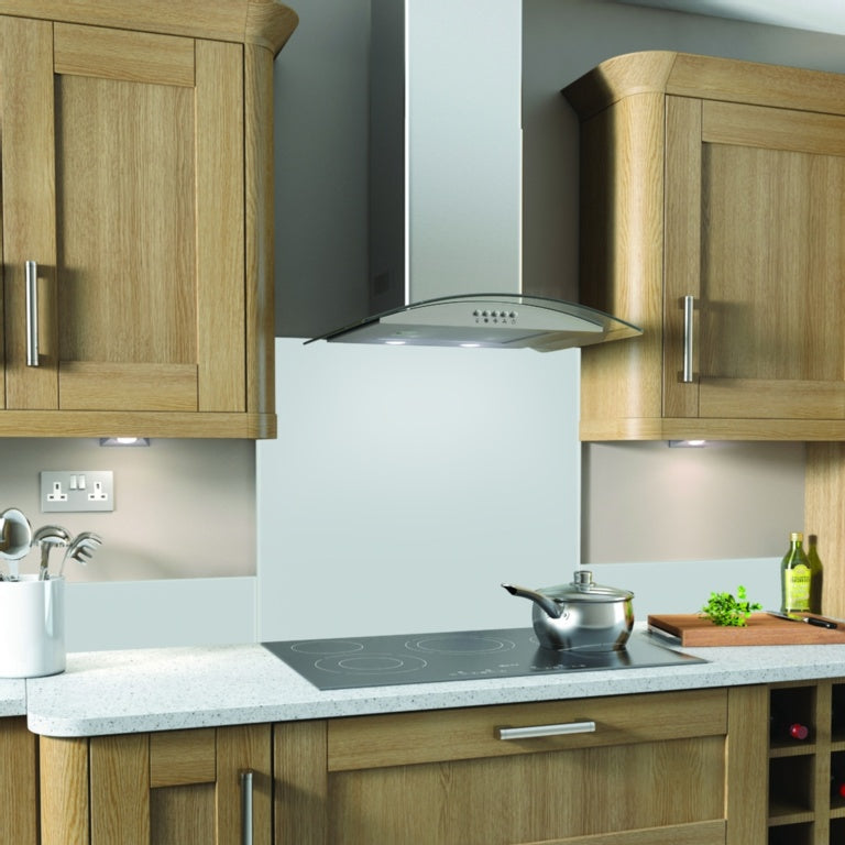 Glass Upstand 140 x 1000mm