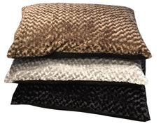 Plush Fleece Dog Cushion With Removable Cover