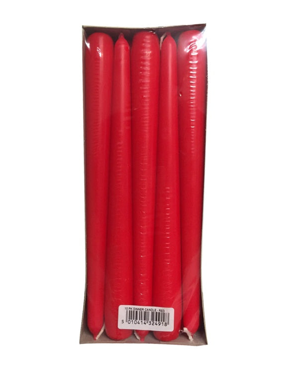 Dinner Candles Pack 10